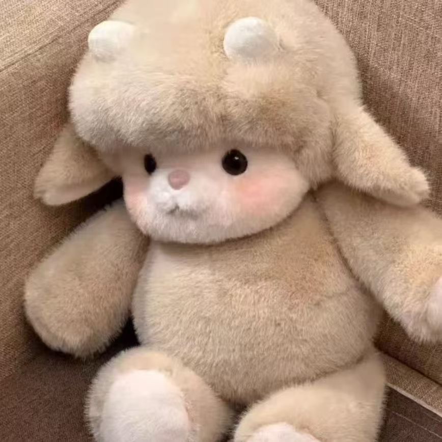 Lamb Stuffed Animal 18 inch Cute Realistic Sheep Plush Toys Ultra Soft Plushies Gifts for Kids White